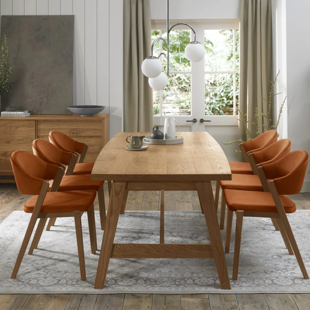 Highgate Rustic Oak Dining Chair - Image 20