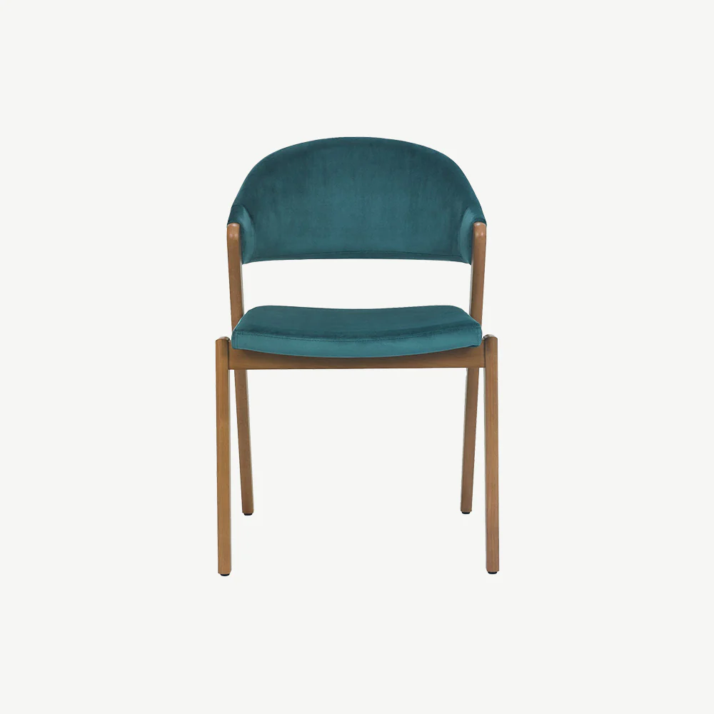 Highgate Rustic Oak Dining Chair - Image 3