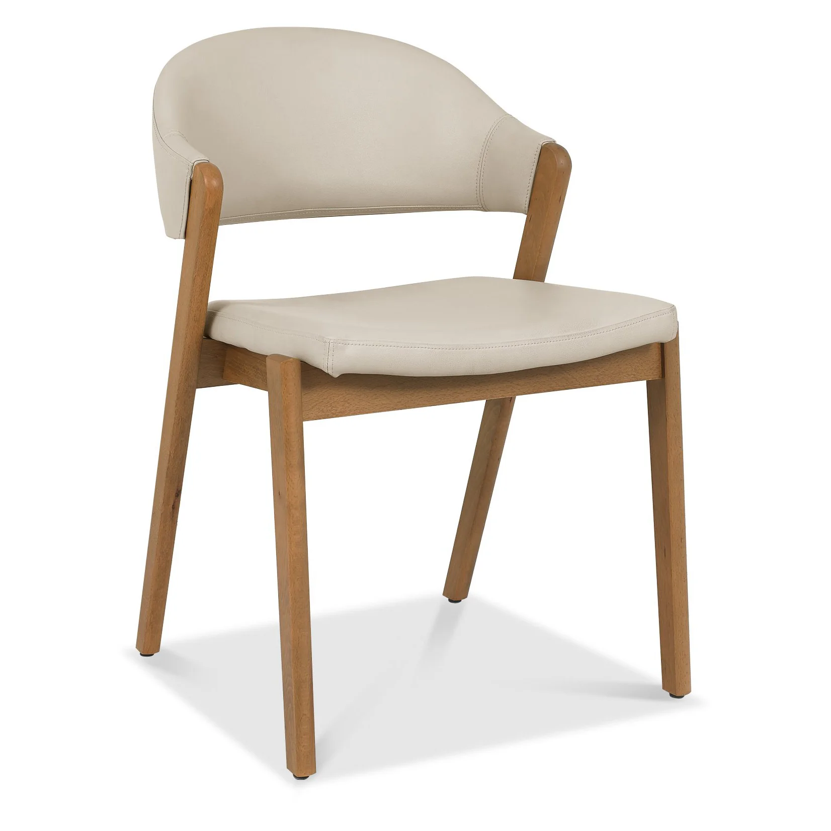 Highgate Rustic Oak Dining Chair - Image 30
