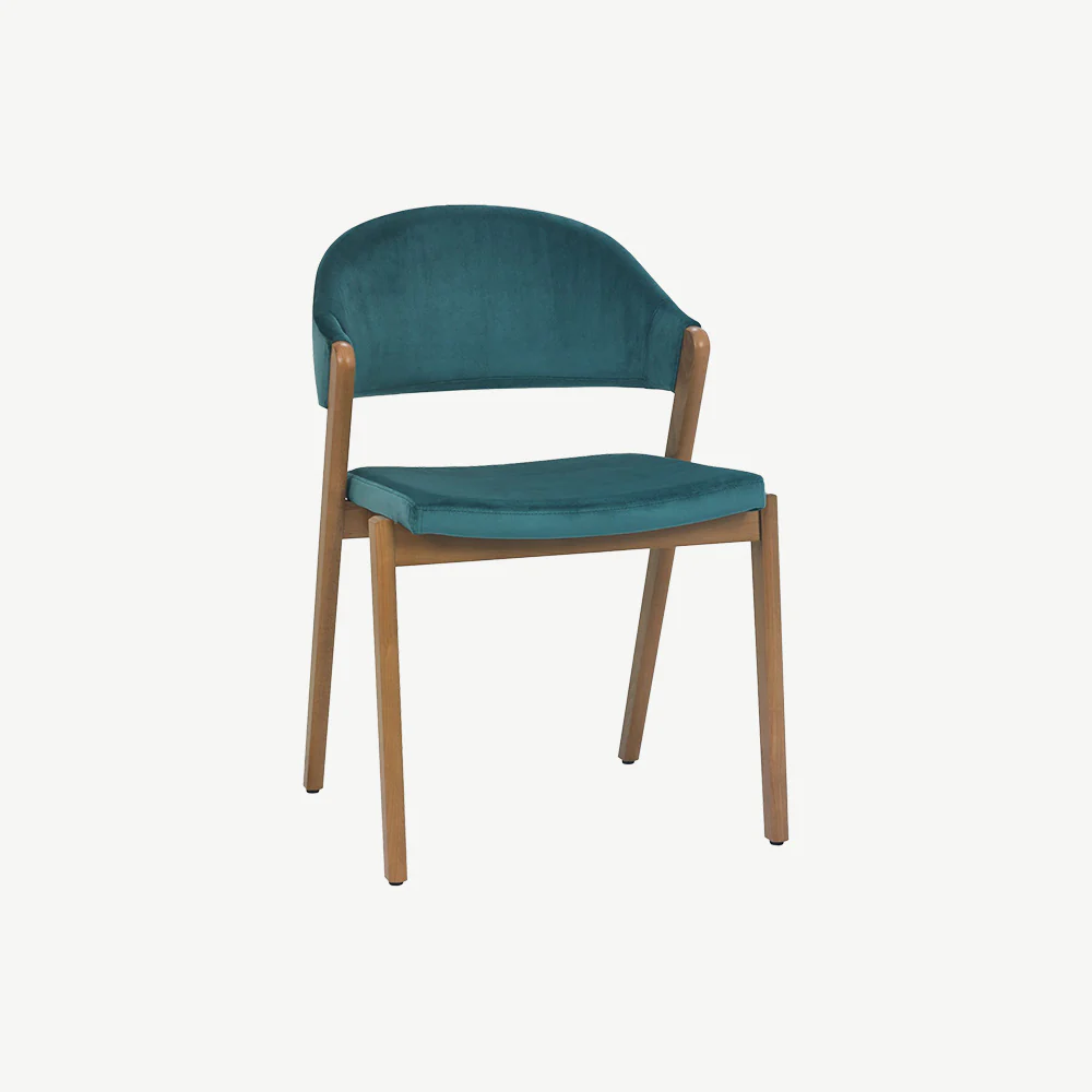 Highgate Rustic Oak Dining Chair - Image 4
