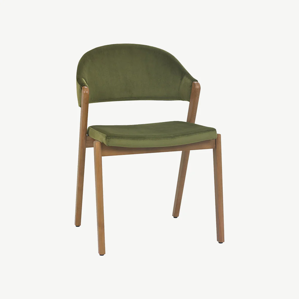 Highgate Rustic Oak Dining Chair - Image 9