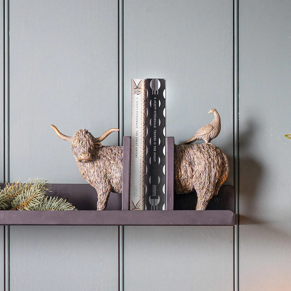 Highland Cow Bookends Set of 2 - Image 2