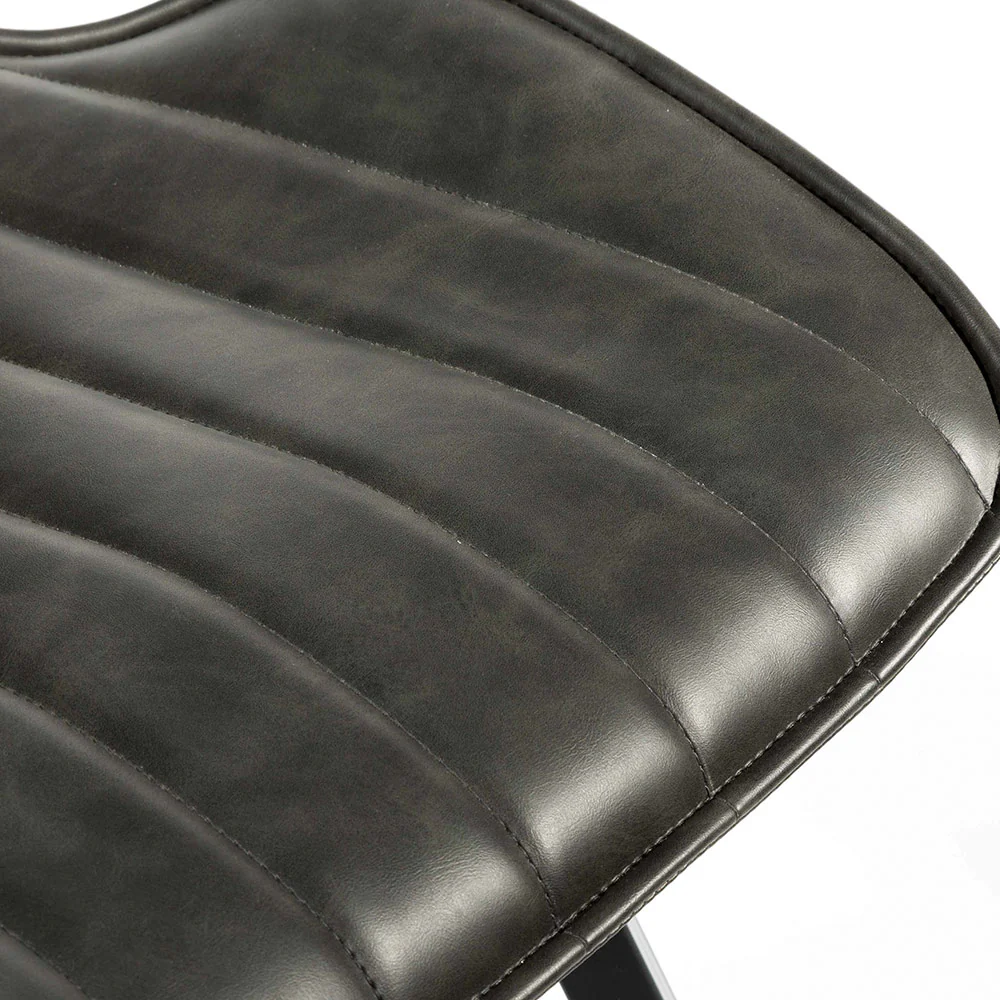 Hudson Vegan Leather Dining Chair - Image 10