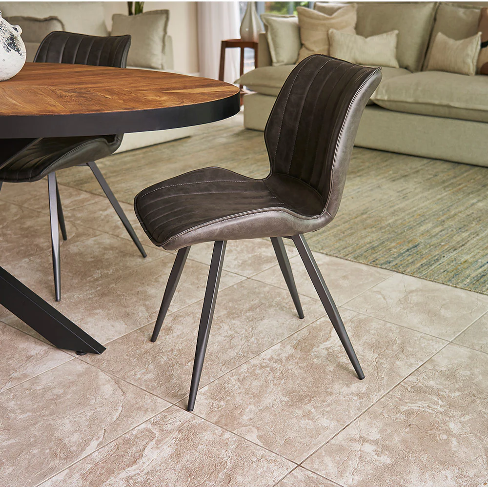 Hudson Vegan Leather Dining Chair - Image 12