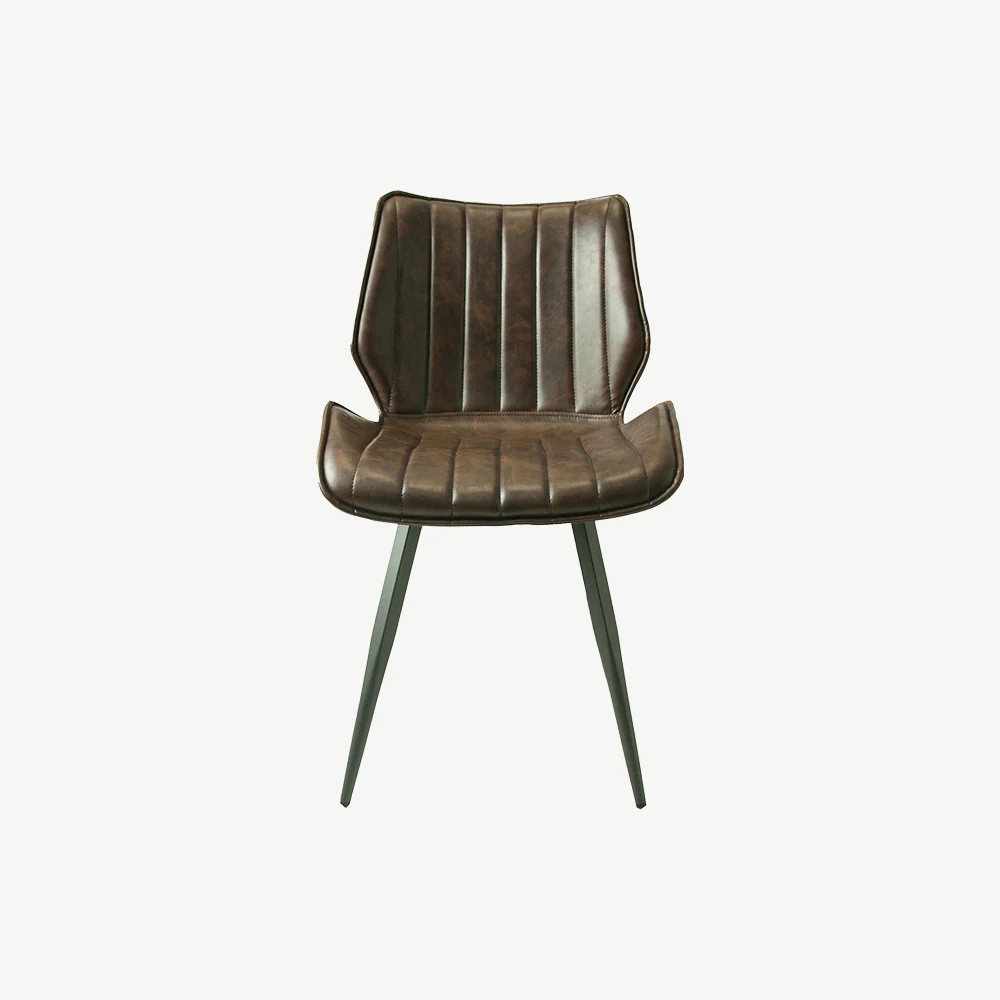 Hudson Vegan Leather Dining Chair - Image 13