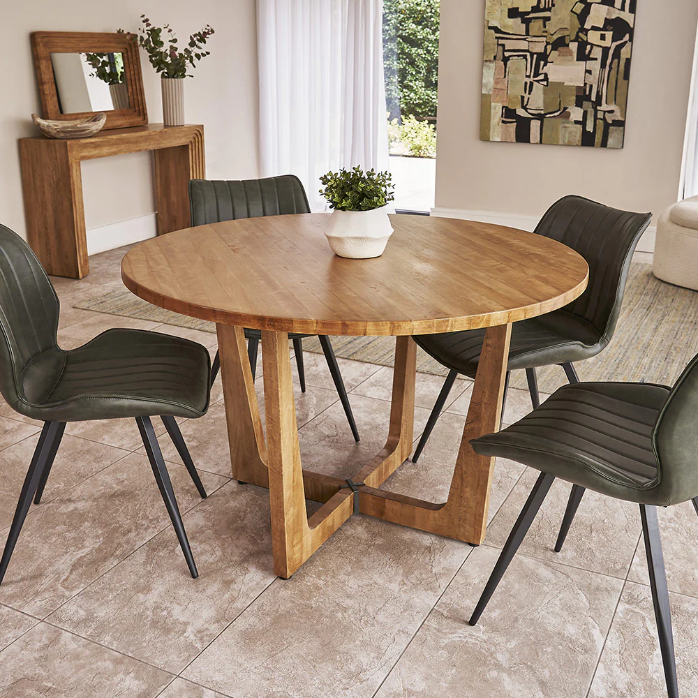 Hudson Vegan Leather Dining Chair - Image 17