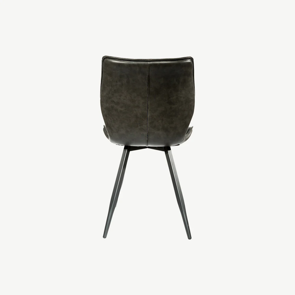 Hudson Vegan Leather Dining Chair - Image 7