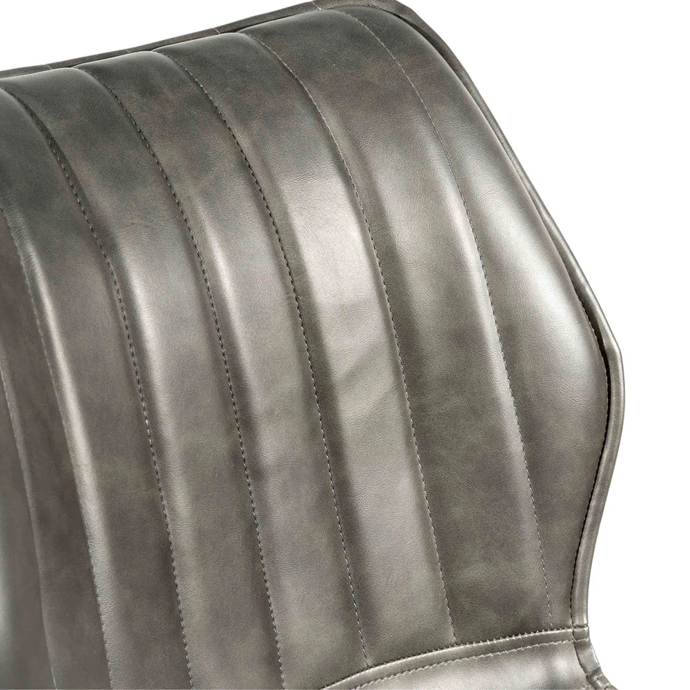 Hudson Vegan Leather Dining Chair - Image 9