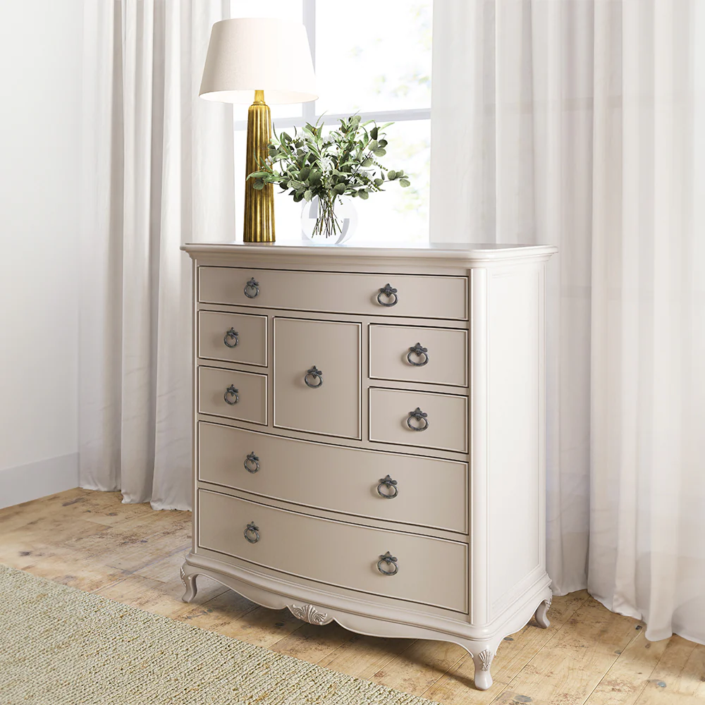 Ivory 8 Drawer Chest - Image 4