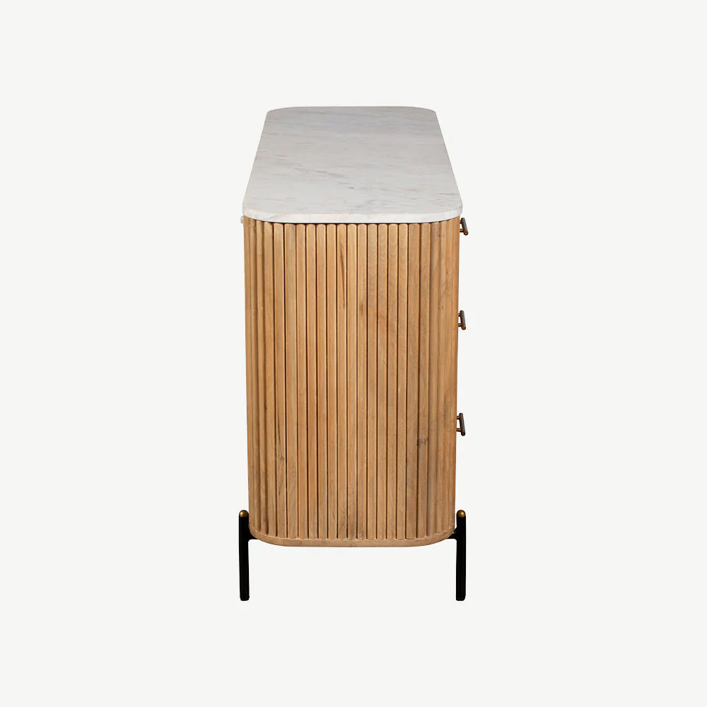 Java 6 Drawer Wide Chest - Image 4