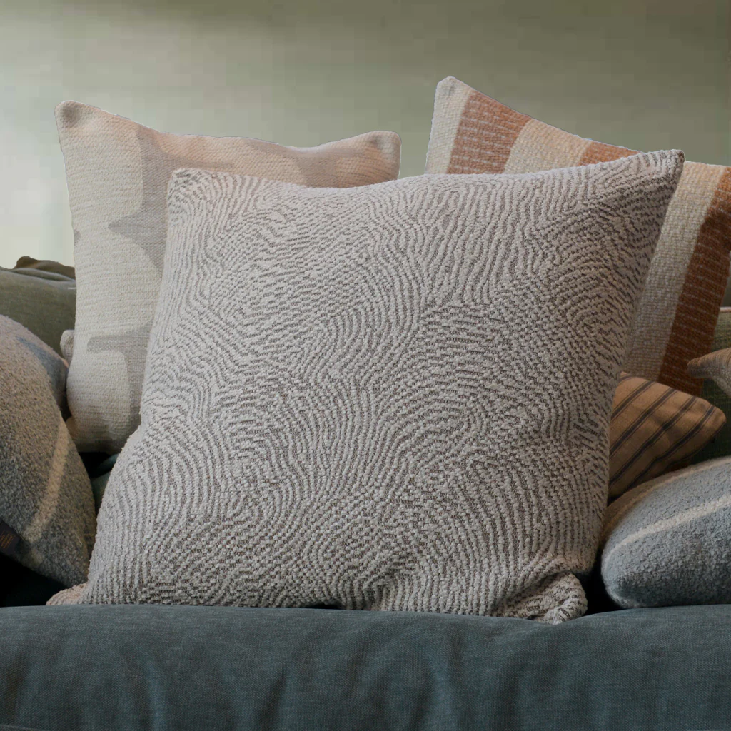 Large Celeste Natural Cushion