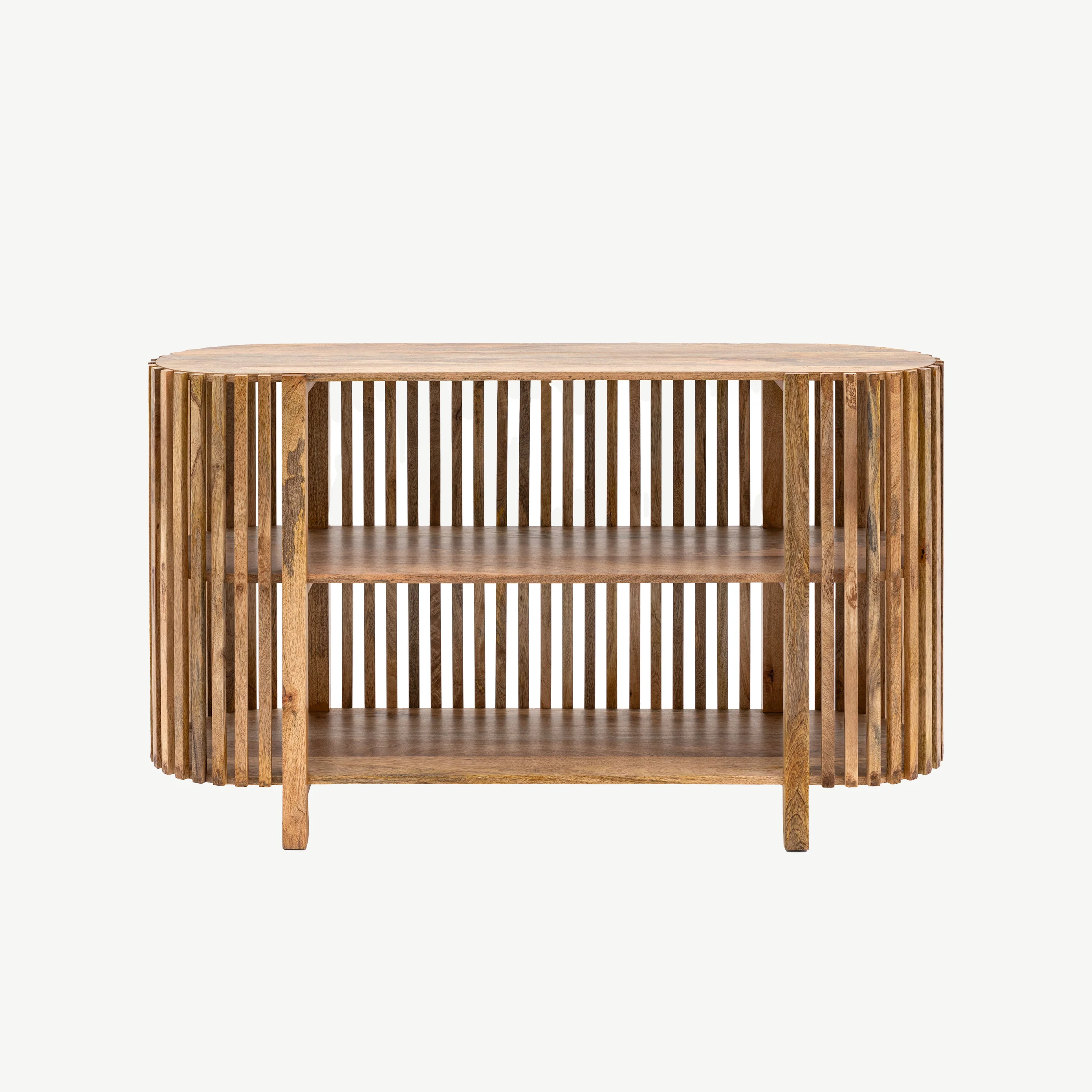 Ludlow Slatted Console Table - Image 3