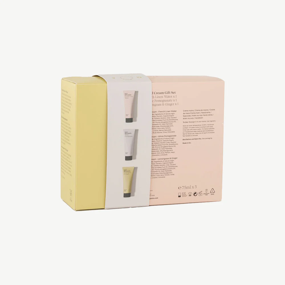 Max Benjamin Hand Cream Trio Gift Box - Image 3