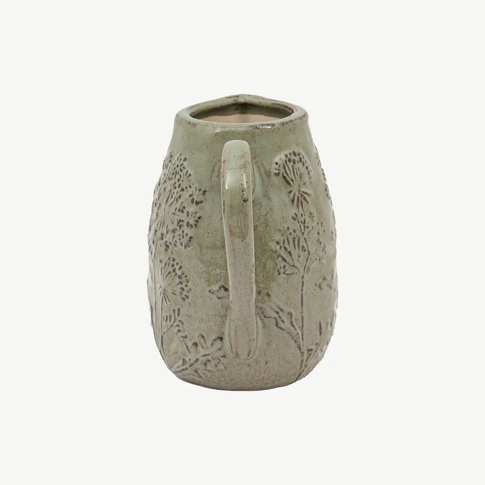 Meadow Embossed Ceramic Jug - Image 13