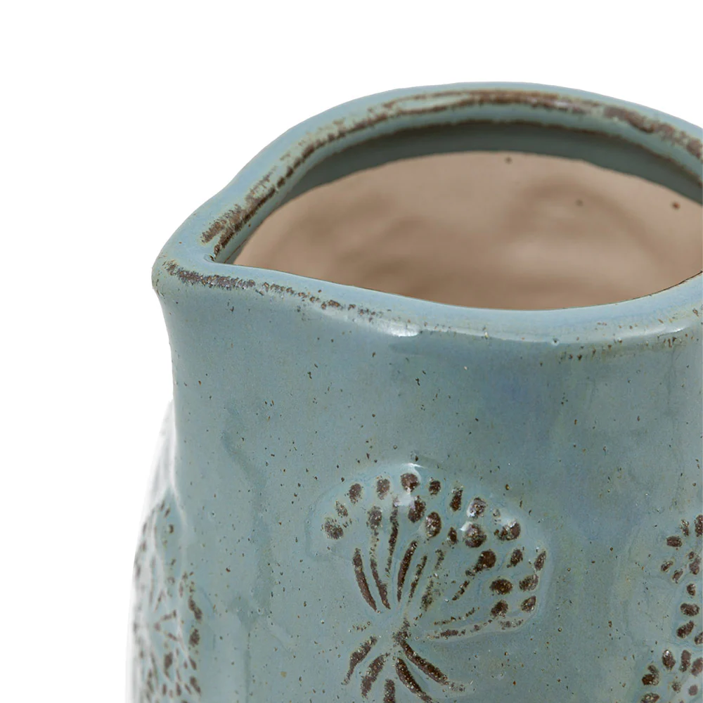 Meadow Embossed Ceramic Jug - Image 7