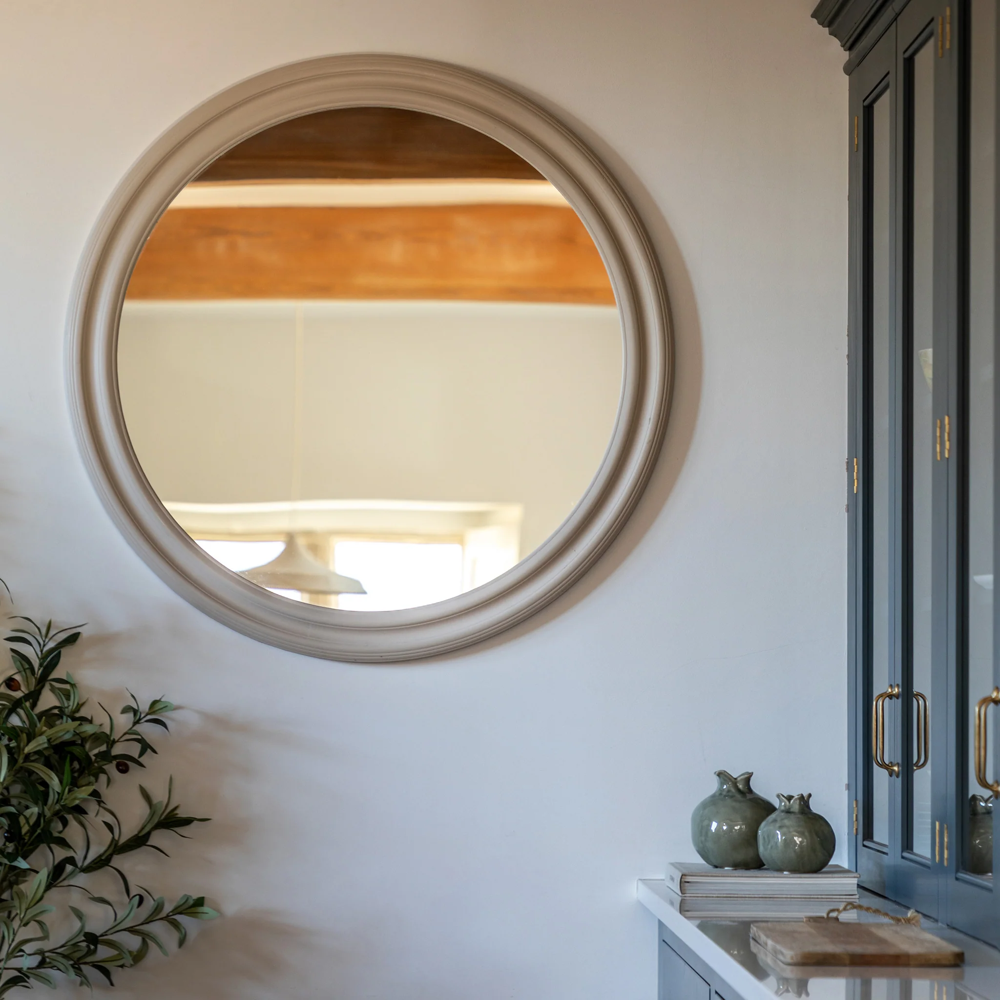 Melbourne Large Round Wall Mirror - Image 6