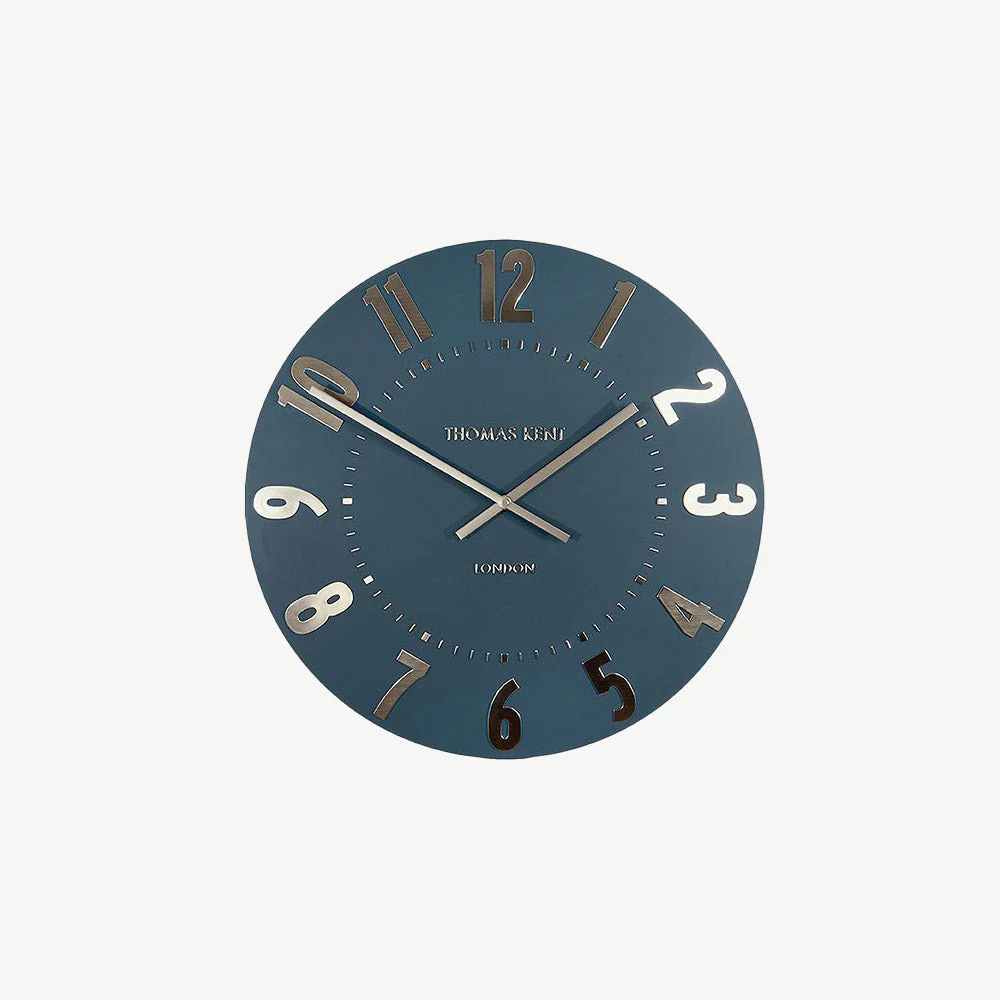 20" Midnight Blue Mulberry Wall Clock - Image 2