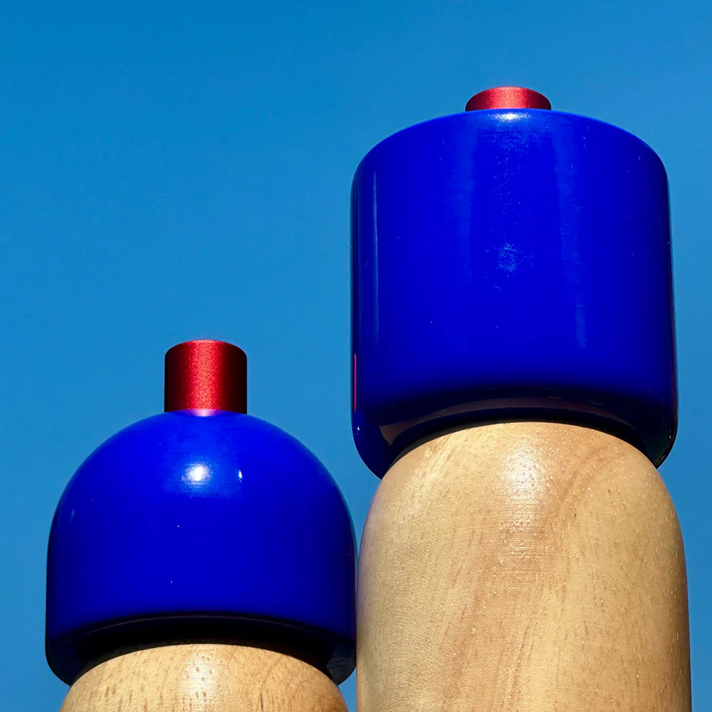 Navy & Red Salt & Pepper Grinder -  Individual Piece - Image 9