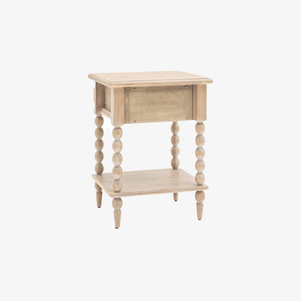 Newbury 1 Drawer Bedside Table - Image 9