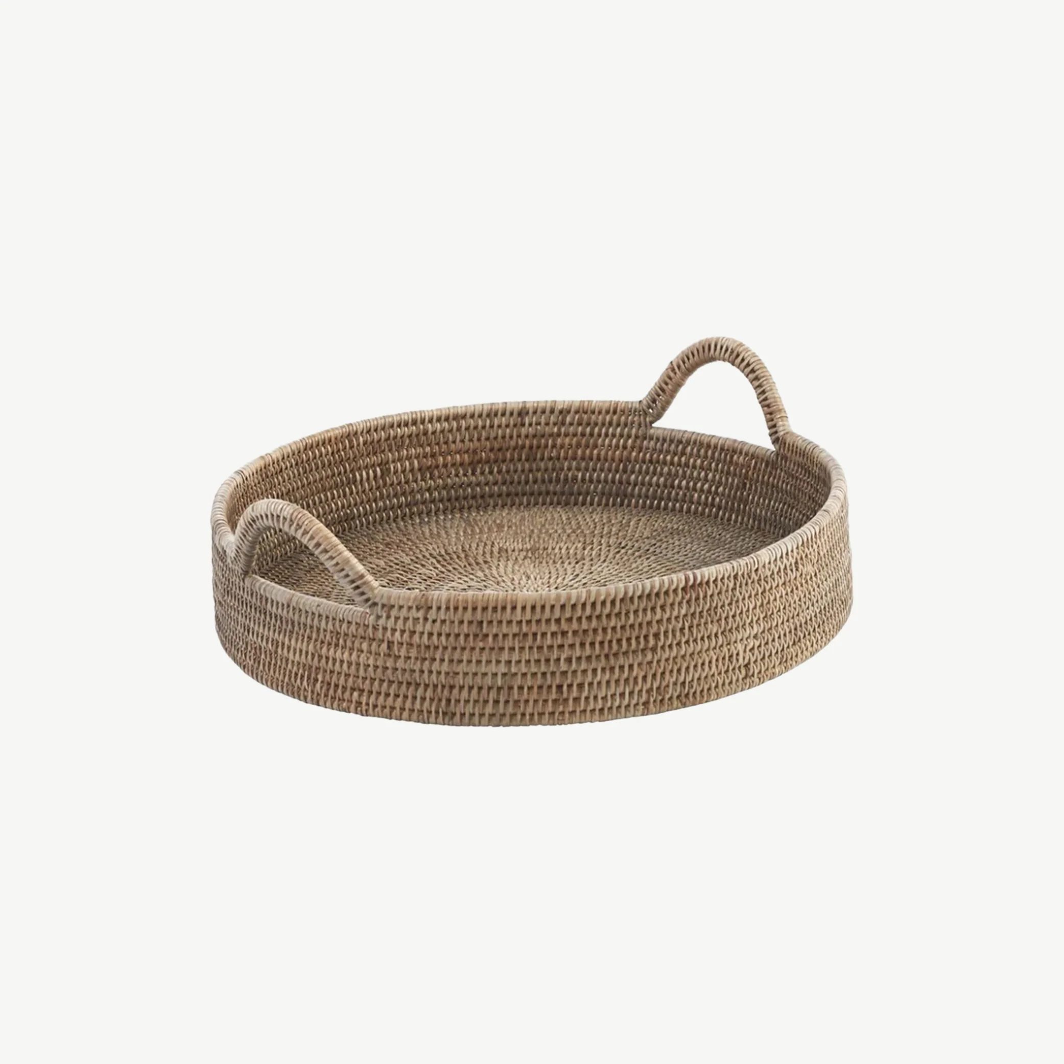 Round Woven Tray