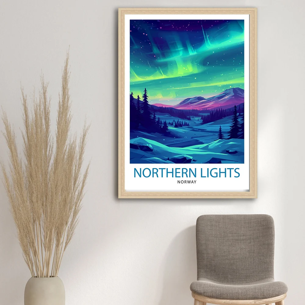 Northern Lights Poster Print - Image 3