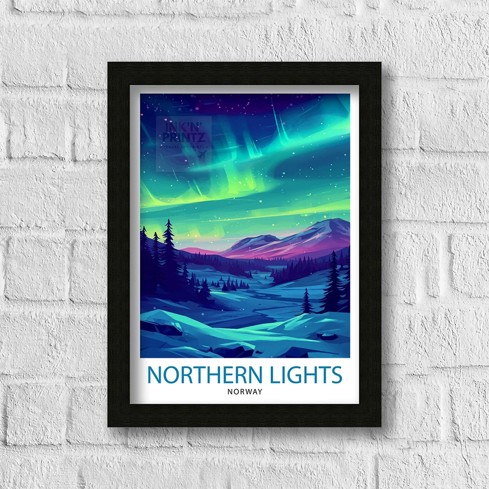 Northern Lights Poster Print - Image 4