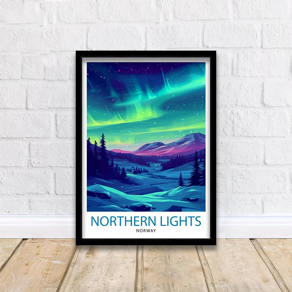 Northern Lights Poster Print - Image 5