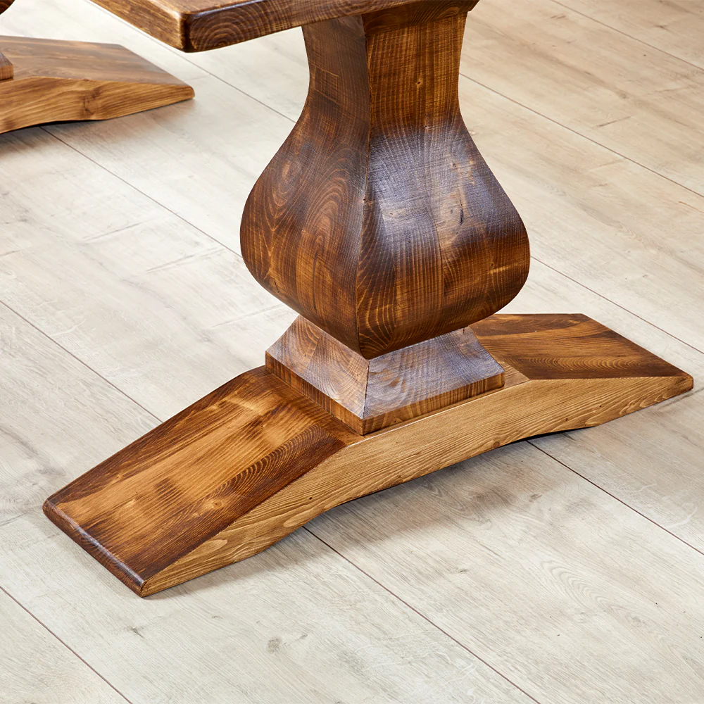 Ogre Dining Table with 6 Hudson Dining Chairs - Image 8
