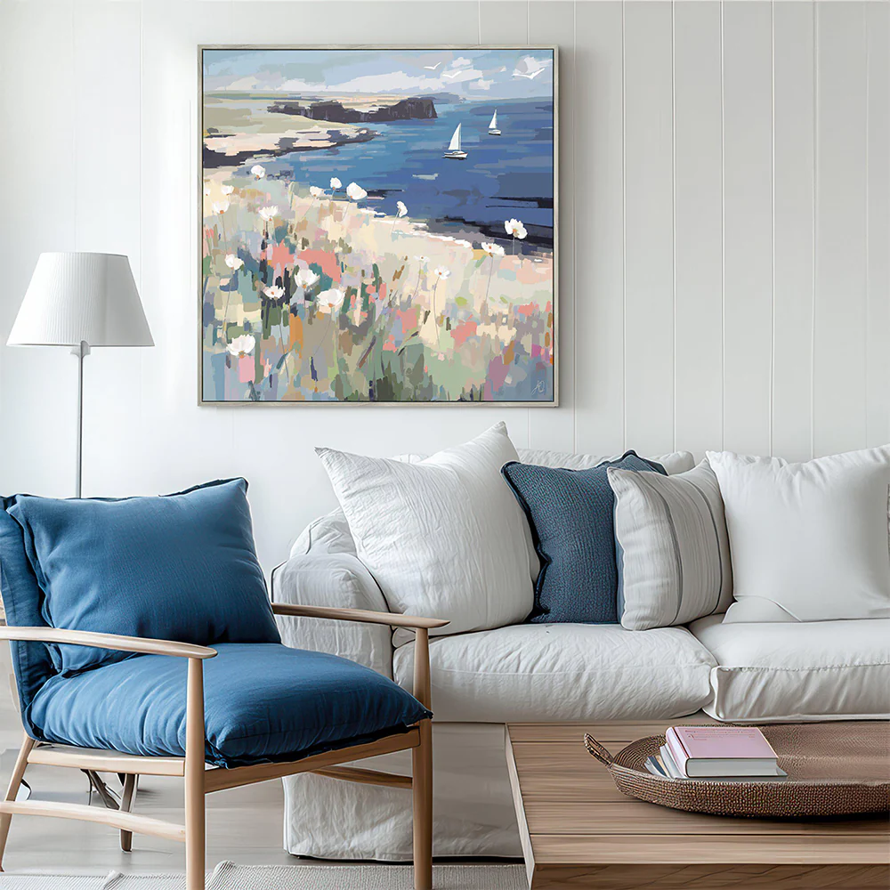 On the Breeze Framed Canvas - Image 2