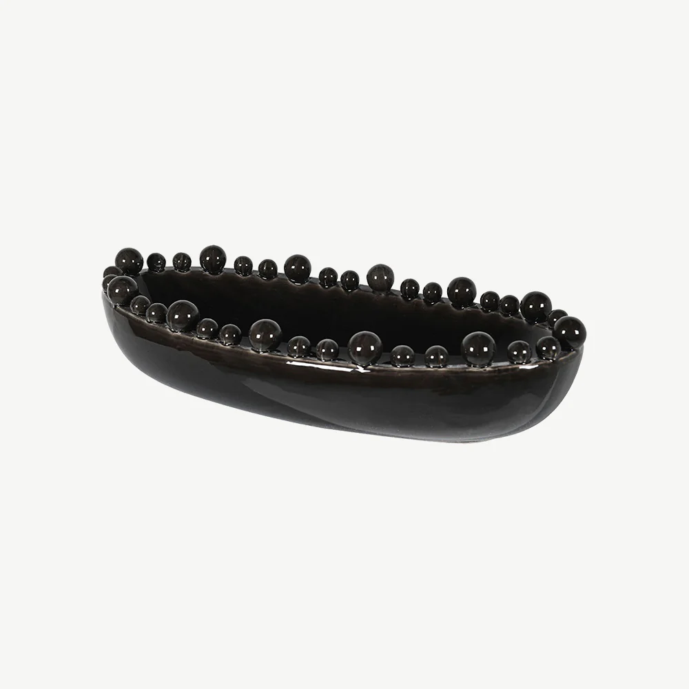 Oval Ceramic Bobble Bowl - Image 11