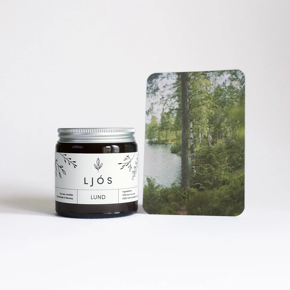 Peppermint Rosemary & Mandarin Candle - Image 3