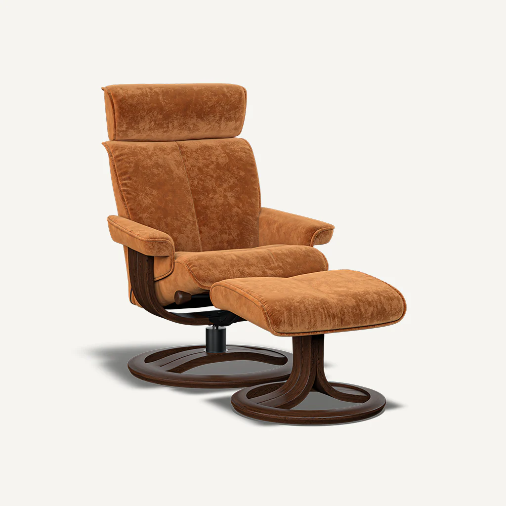 Pheobe Reclining Chair and Footstool - Image 6