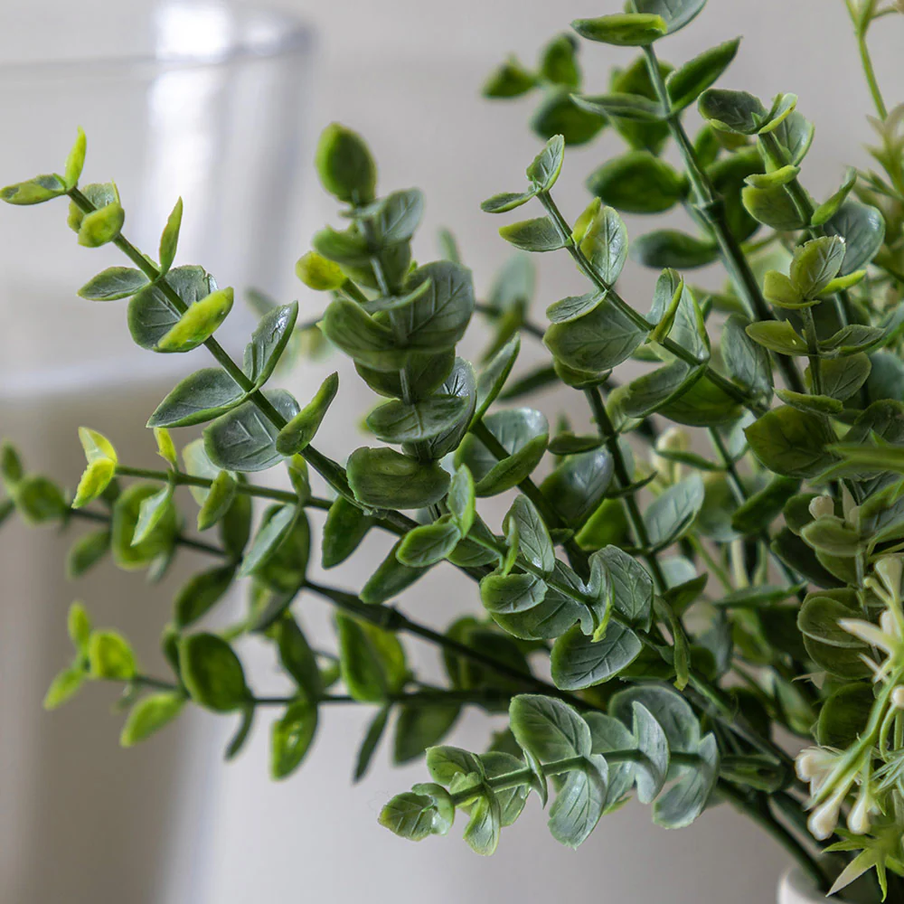 Retro Vase with Eucalyptus - Image 3