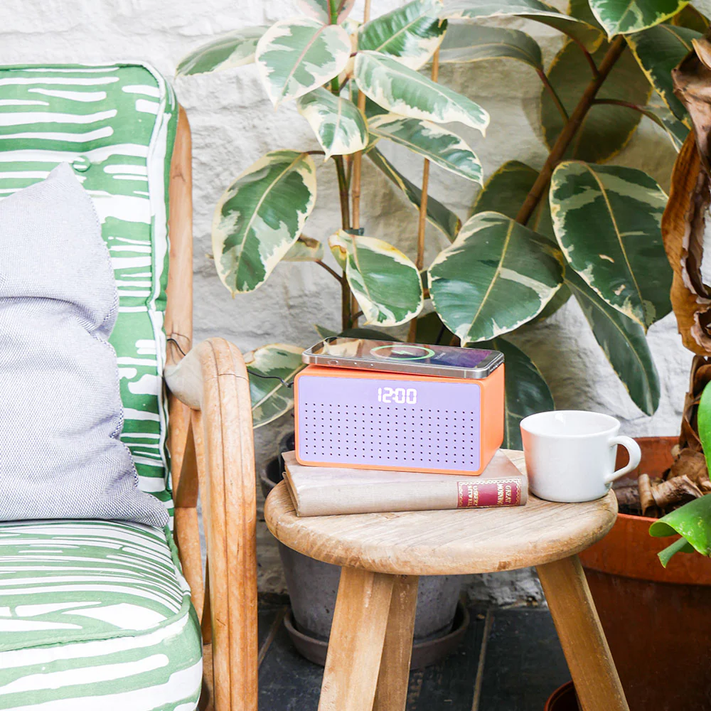 Rise Mix Bluetooth Speaker, Wireless Charger & Alarm Clock - Image 3