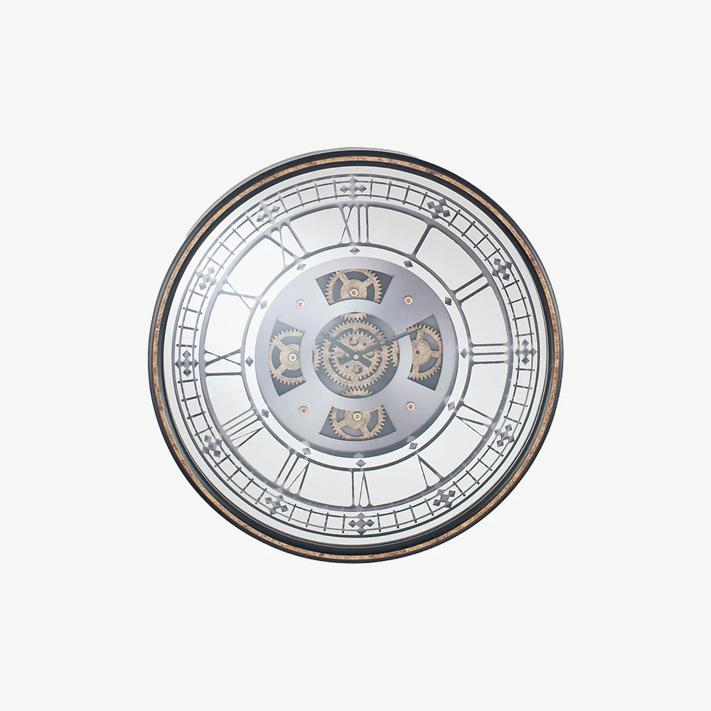 Round Working Cog Clock - Image 2