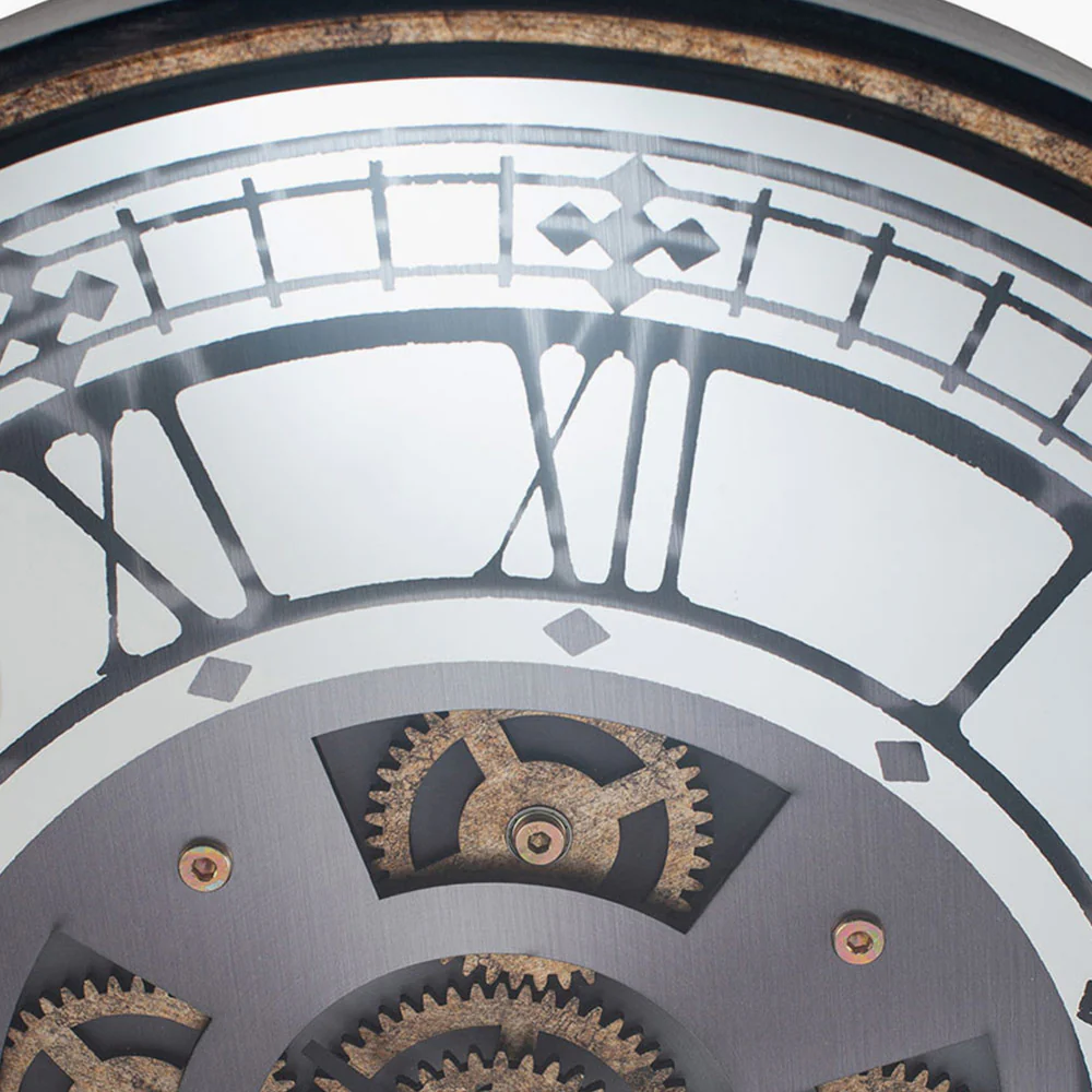 Round Working Cog Clock - Image 5