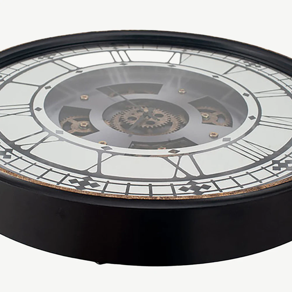 Round Working Cog Clock - Image 7