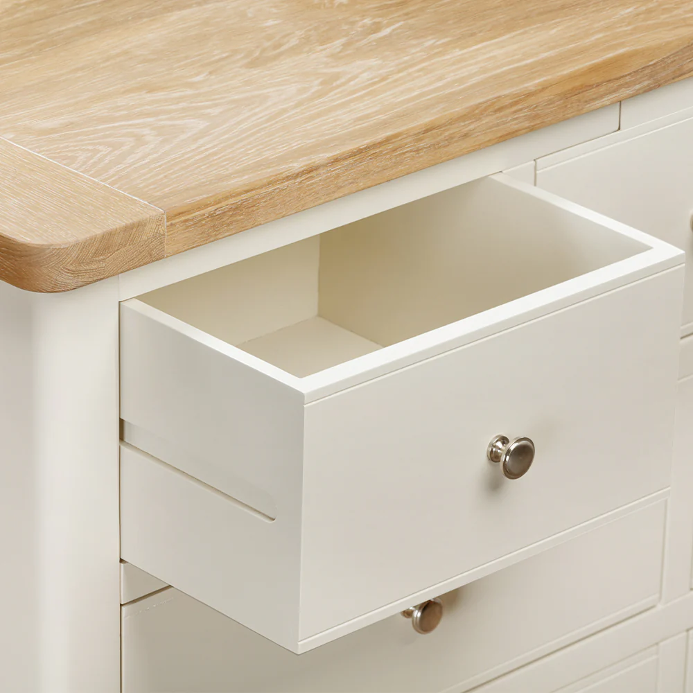Rutland Painted 3 over 4 Drawer Chest - Image 2