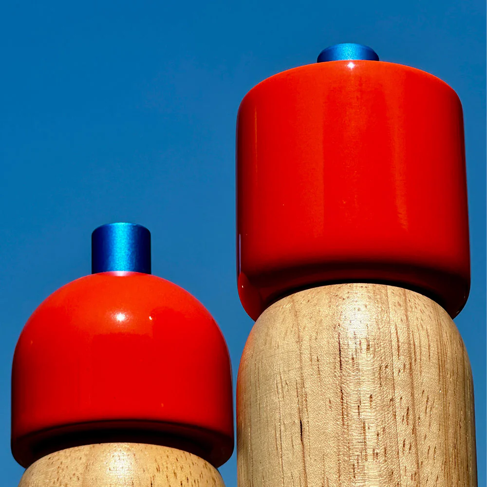 Salt & Pepper Grinder Orange & Blue - Individual Piece - Image 7
