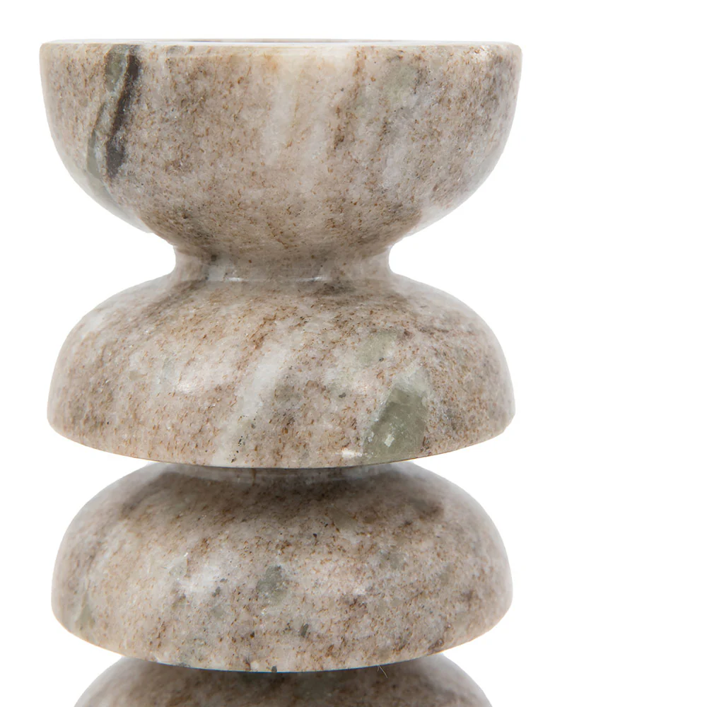 Set of 2 Marble Candlesticks - Image 8