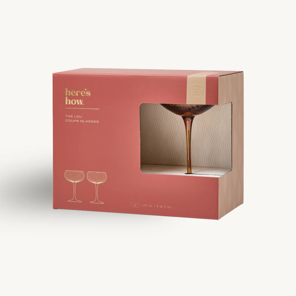 Set of 2 The Lou Coupe Cocktail Glasses - Image 21