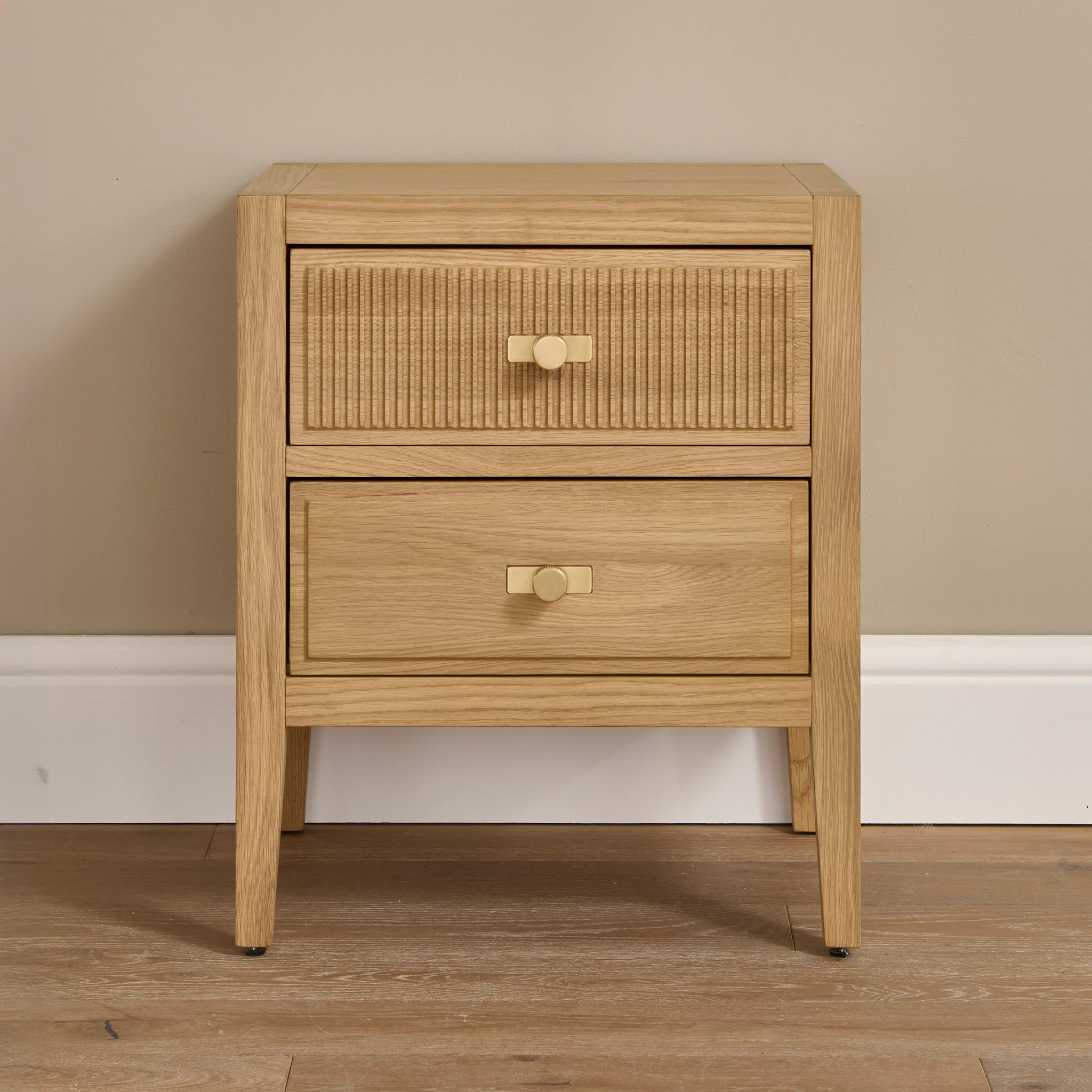 Shelby 2 Drawer Bedside