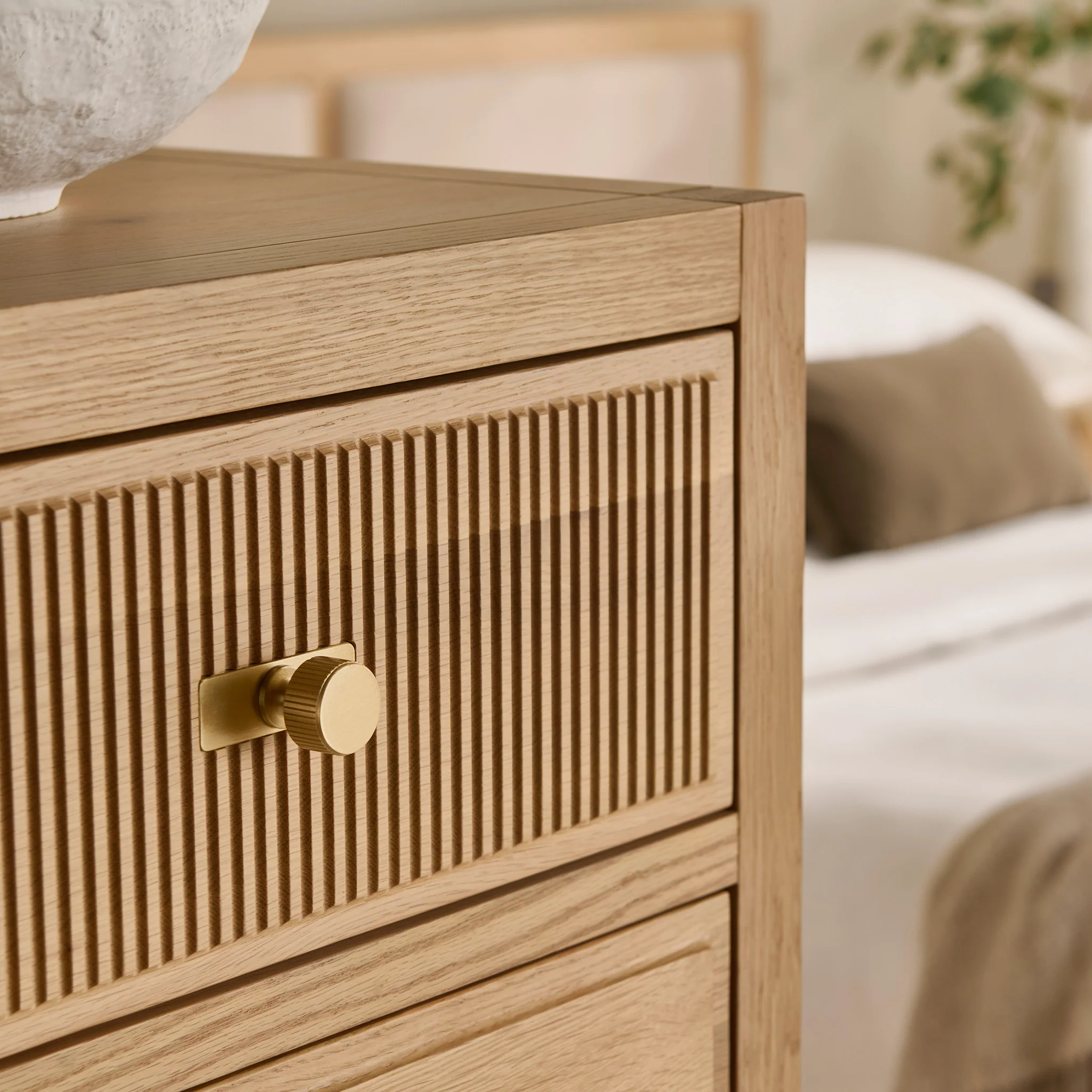 Shelby 2 Drawer Bedside - Image 4