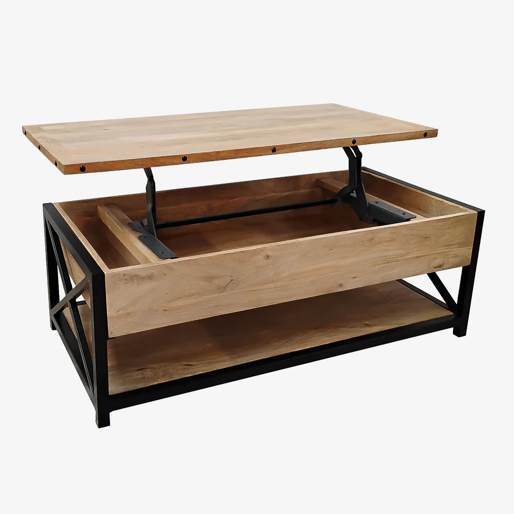 Sirsi Lift Top Storage Coffee Table - Image 4