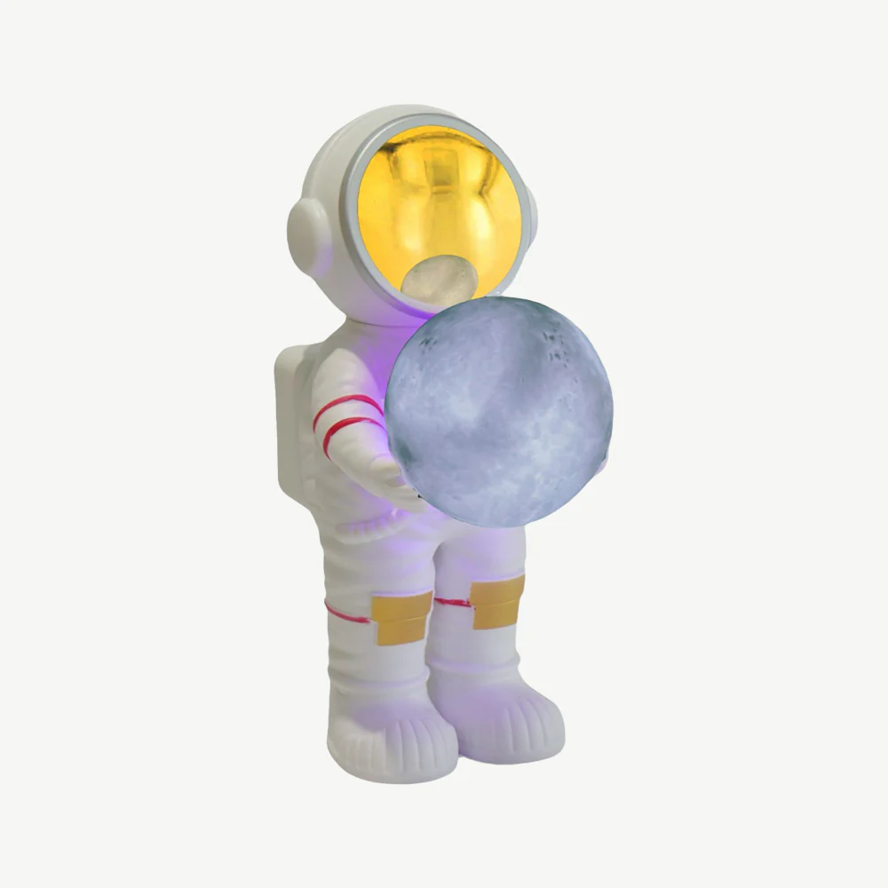 Space Sound Bluetooth Speaker & Mood Light - Moon - Image 2