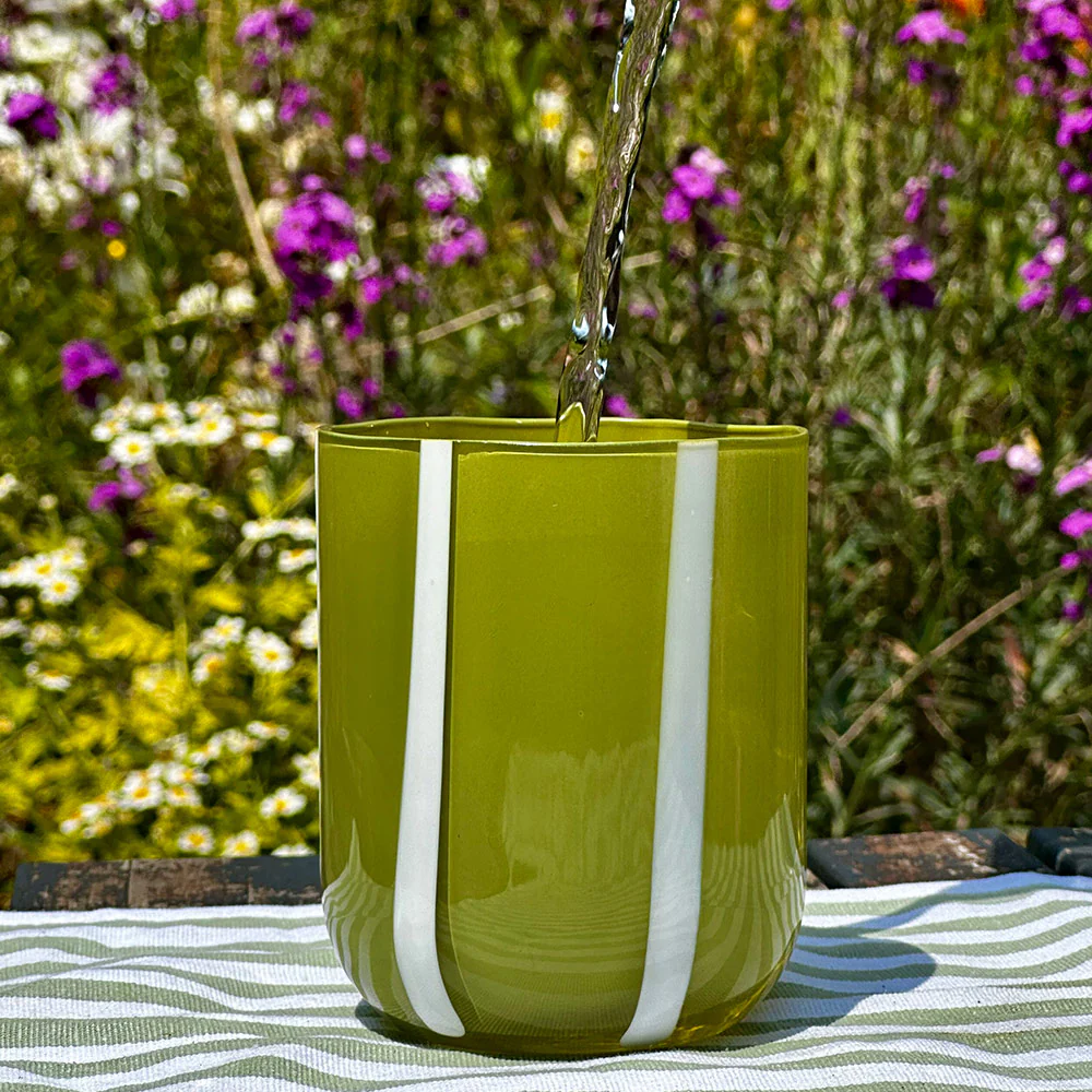 Stripe Glass Tumbler - Image 11