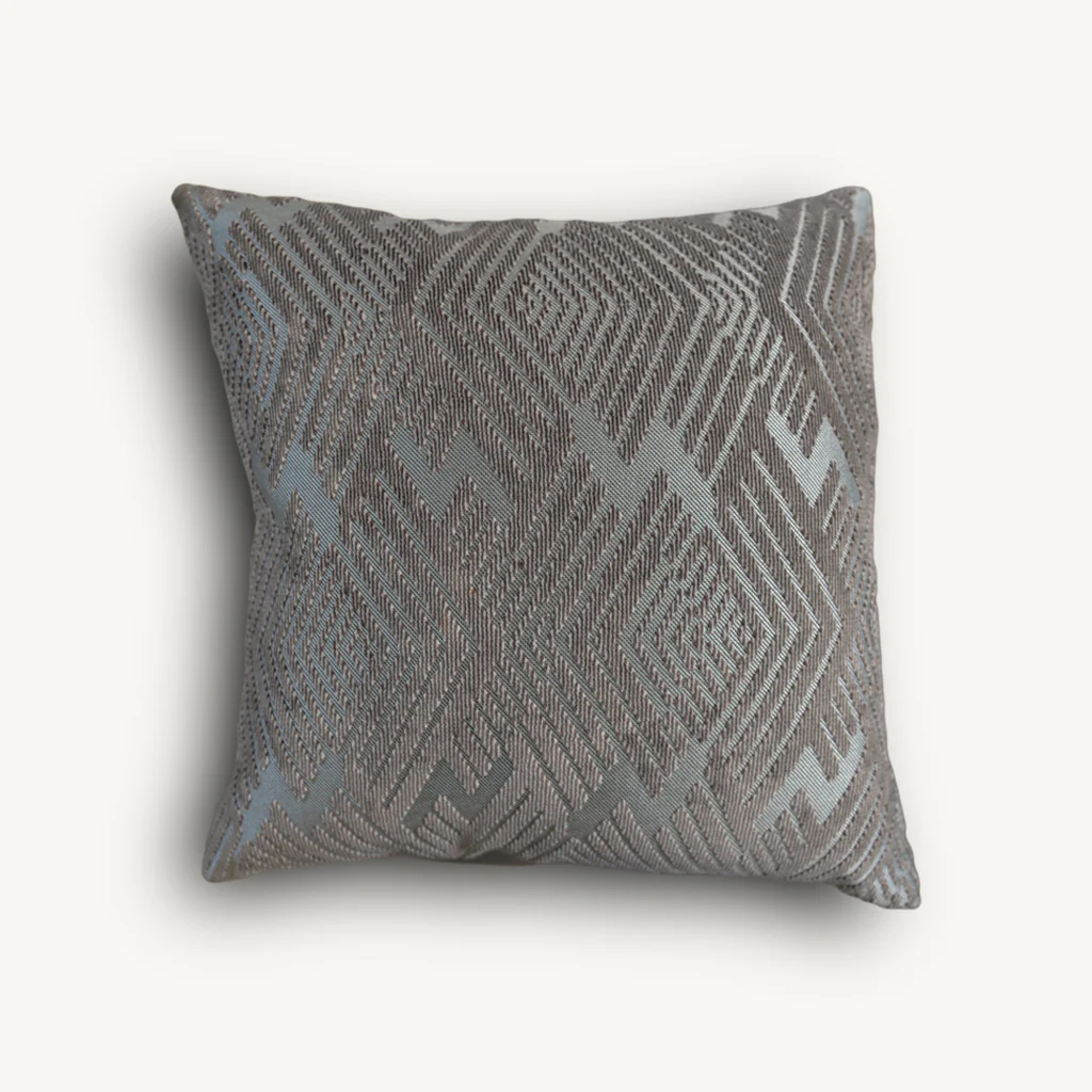 Taupe Diamond Cushion - Image 3