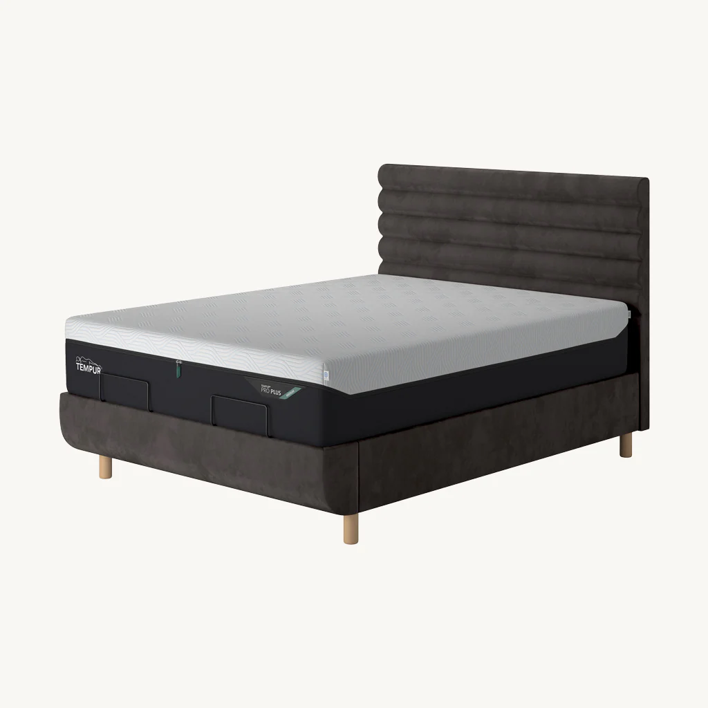 TEMPUR® Arc Static Bed with Vectra Headboard