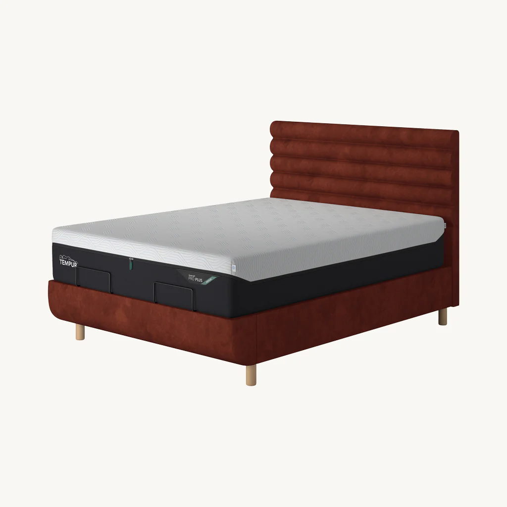 TEMPUR® Arc Static Bed with Vectra Headboard - Image 5