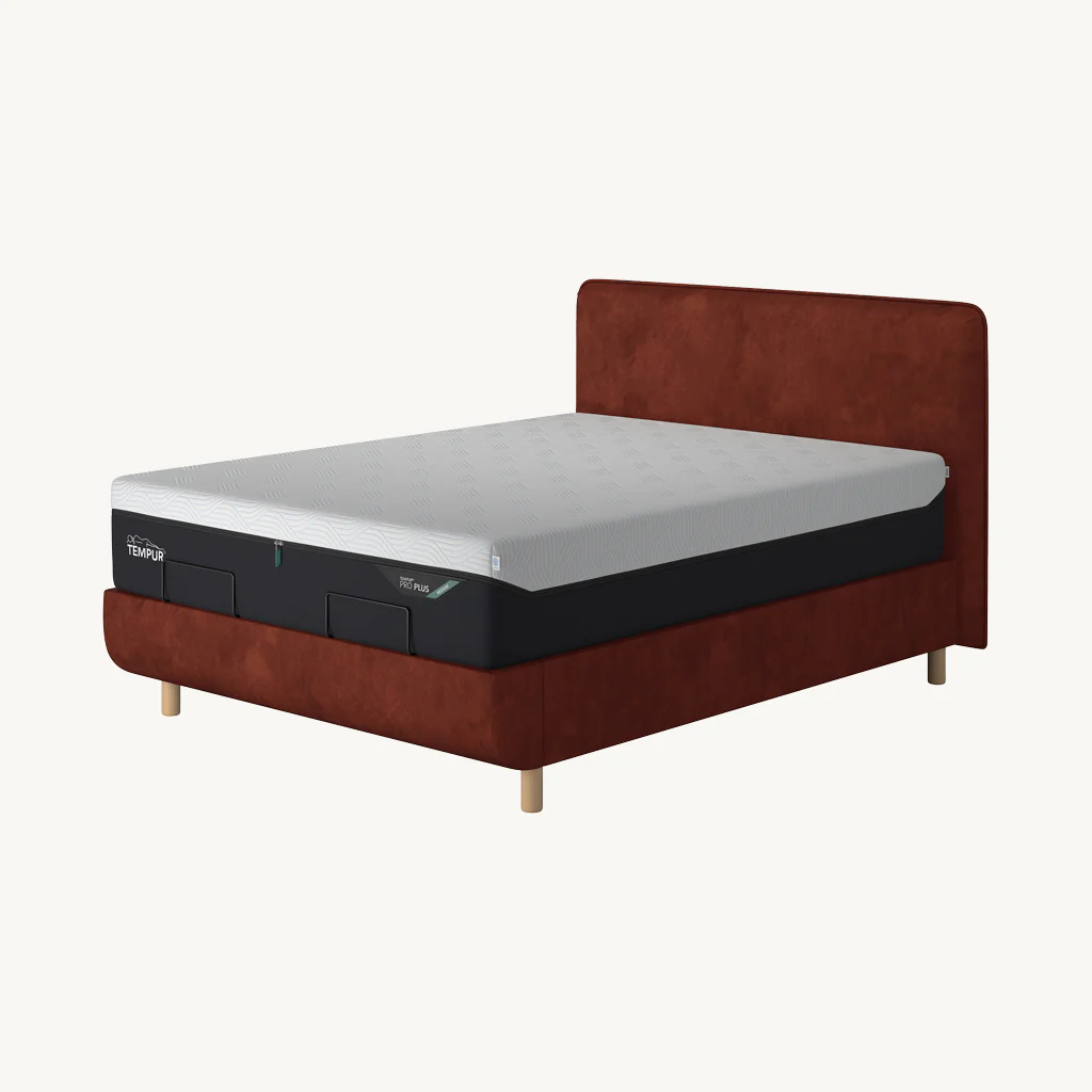 TEMPUR® Arc Static Bed with Form Headboard